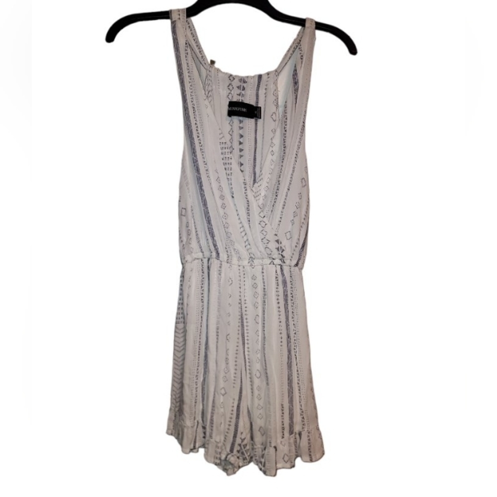 Minkpink striped light weight romper